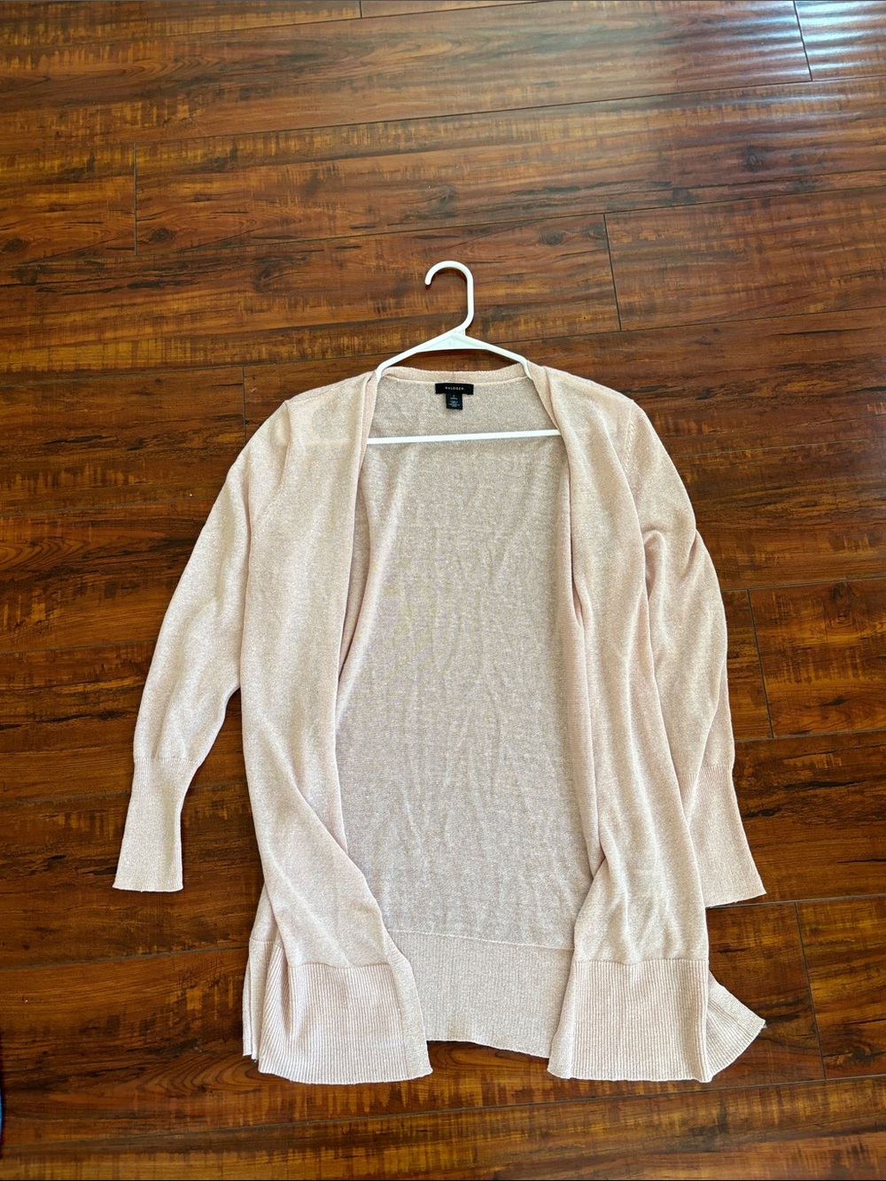 Halogen Blush Open-Front Women's Cardigan